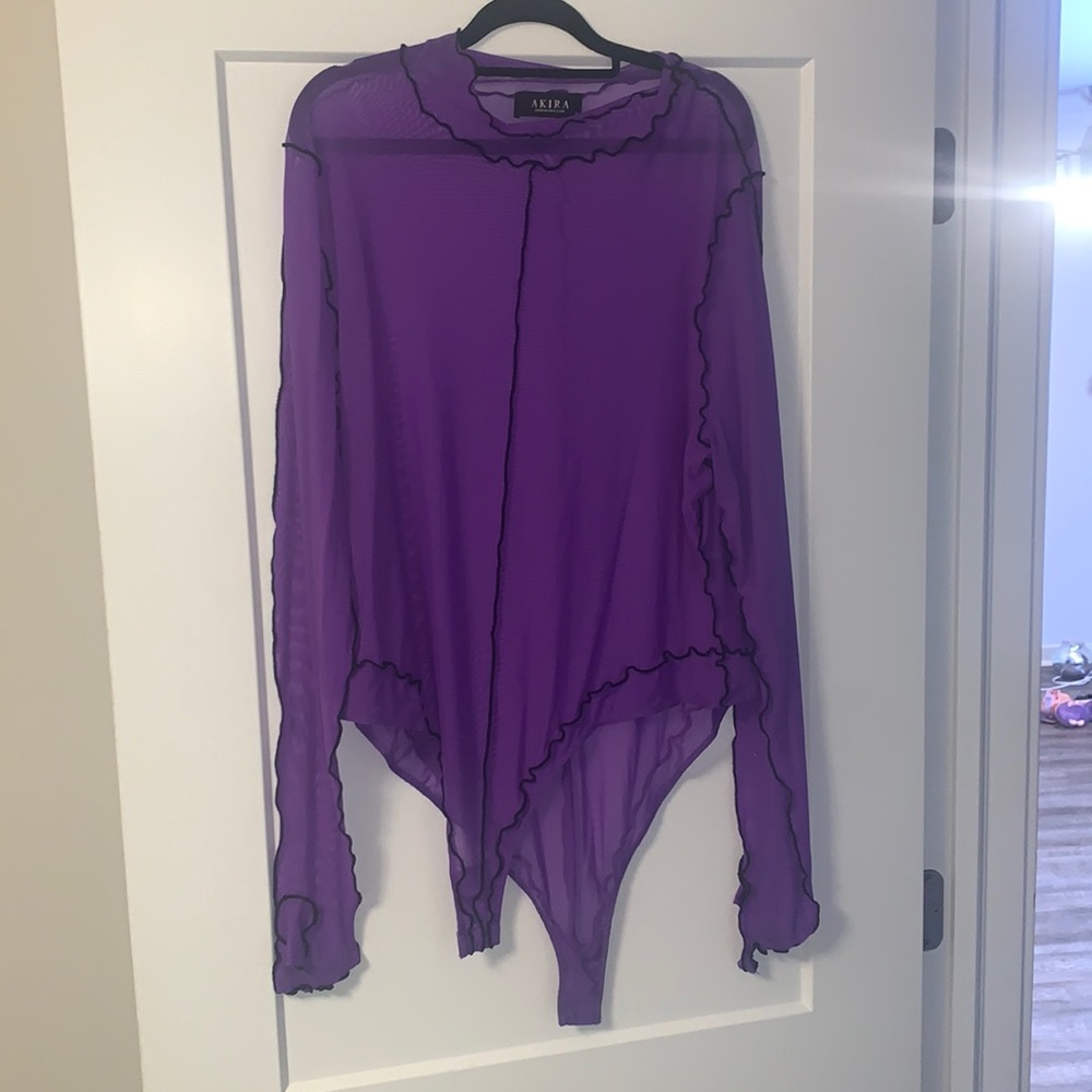 Purple Bodysuit